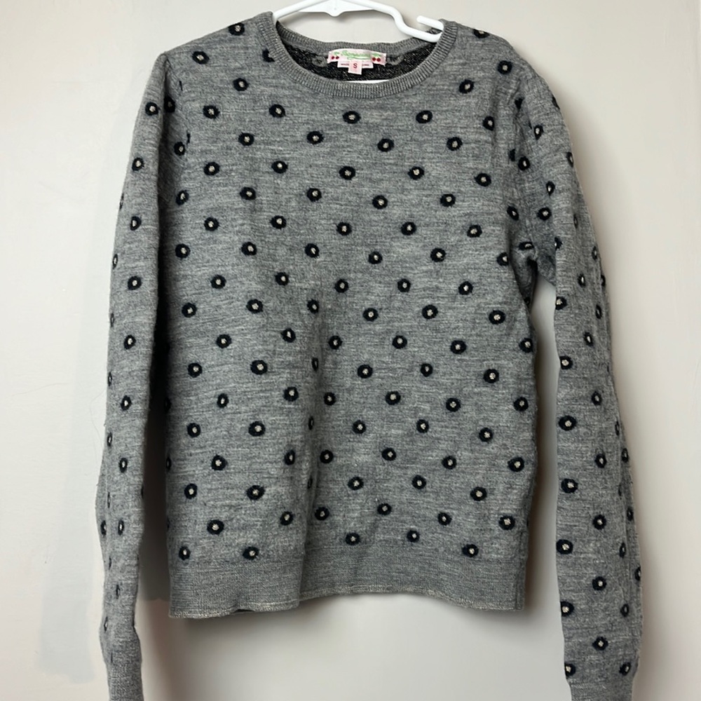 Bonpoint wool polka dot sweater